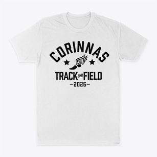Corinna Schools Track and Field Classic Dad T-Shirt