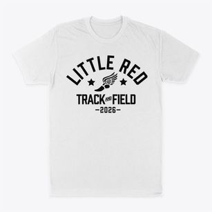 Little Red School House Track and Field Classic Dad T-Shirt