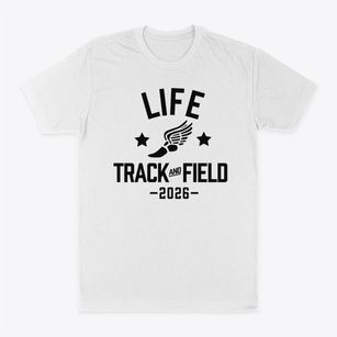 Life Christian Academy Track and Field Classic Dad T-Shirt