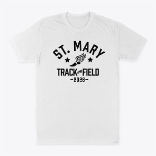 Saint Mary Of The Lake School Track and Field Classic Dad T-Shirt