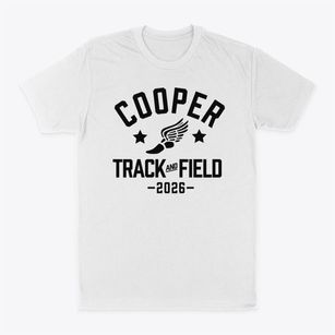 Cooper Elementary School Track and Field Classic Dad T-Shirt