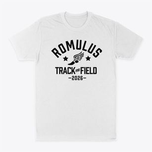 Romulus Elementary School Track and Field Classic Dad T-Shirt