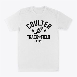 Coulter Elementary School Track and Field Classic Dad T-Shirt