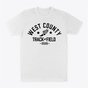 West County Middle School Track and Field Classic Dad T-Shirt