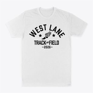 West Lane Elementary School Track and Field Classic Dad T-Shirt