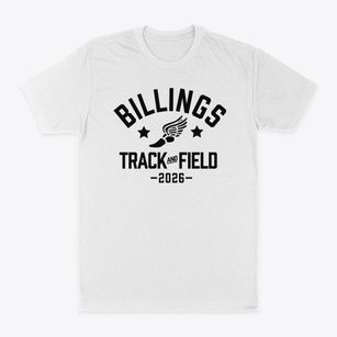 Billings High School Track and Field Classic Dad T-Shirt