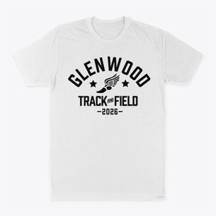 Glenwood Elementary School Track and Field Classic Dad T-Shirt