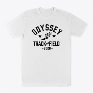 Odyssey Charter School Track and Field Classic Dad T-Shirt