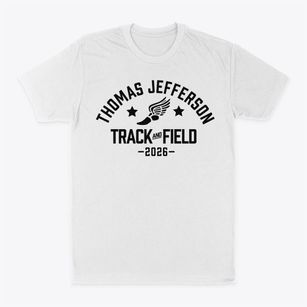 Thomas Jefferson Elementary School Track and Field Classic Dad T-Shirt