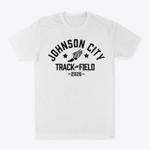 Johnson City Kindergarten Campus Track and Field Classic Dad T-Shirt