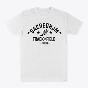 Sacred Hearts Of Jesus & Mary & St Steph Track and Field Classic Dad T-Shirt
