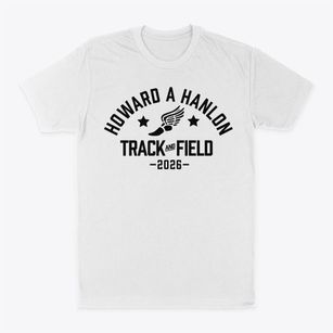 Howard A Hanlon Elementary School Track and Field Classic Dad T-Shirt