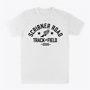 Scribner Road Elementary School Track and Field Classic Dad T-Shirt
