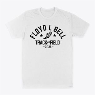 Floyd L Bell Elementary School Track and Field Classic Dad T-Shirt