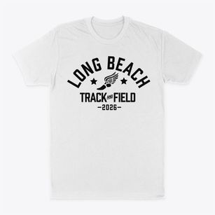 Long Beach Middle School Track and Field Classic Dad T-Shirt