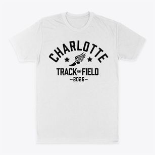Charlotte Home Education Track and Field Classic Dad T-Shirt