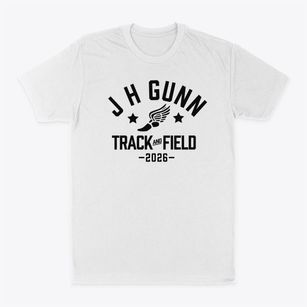 J H Gunn Elementary School Track and Field Classic Dad T-Shirt
