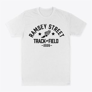 Ramsey Street Middle School Track and Field Classic Dad T-Shirt