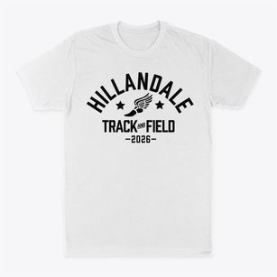 Hillandale Elementary School Track and Field Classic Dad T-Shirt