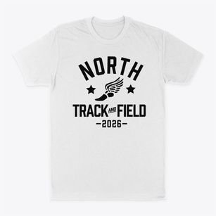 North Elementary School Track and Field Classic Dad T-Shirt