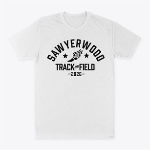 Sawyerwood Elementary School Track and Field Classic Dad T-Shirt