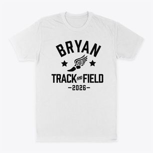 Bryan Middle School Track and Field Classic Dad T-Shirt