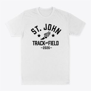 Saint John Lutheran School Track and Field Classic Dad T-Shirt