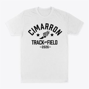 Cimarron Montessori School Track and Field Classic Dad T-Shirt