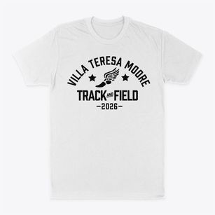 Villa Teresa Moore School Track and Field Classic Dad T-Shirt