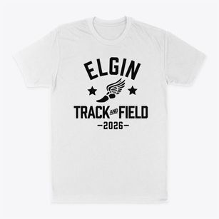 Elgin High School Track and Field Classic Dad T-Shirt