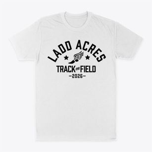 Ladd Acres Elementary School Track and Field Classic Dad T-Shirt