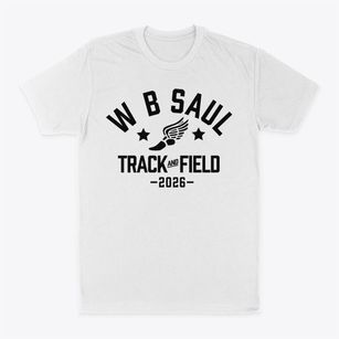 W B Saul Vocational Technical School Track and Field Classic Dad T-Shirt
