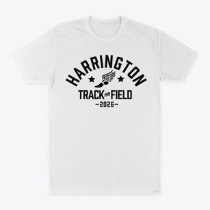 Avery D Harrington Elementary School Track and Field Classic Dad T-Shirt