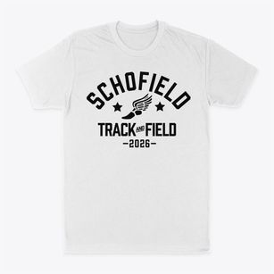 Schofield Middle School Track and Field Classic Dad T-Shirt