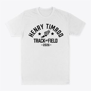 Henry Timrod Elementary School Track and Field Classic Dad T-Shirt