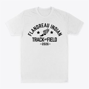 Flandreau Indian High School Track and Field Classic Dad T-Shirt