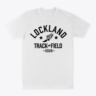 Lockland Elementary Design Center Track and Field Classic Dad T-Shirt