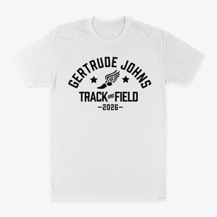 Gertrude Johns Elementary School Track and Field Classic Dad T-Shirt