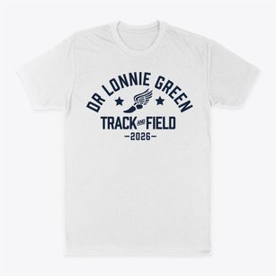 Dr Lonnie Green Elementary School Track and Field Classic Dad T-Shirt