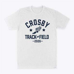 Crosby Elementary School Track and Field Classic Dad T-Shirt