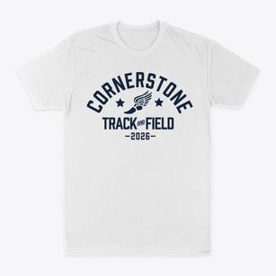 Cornerstone Christian Academy Track and Field Classic Dad T-Shirt
