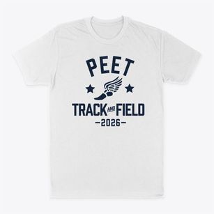 Peet Junior High School Track and Field Classic Dad T-Shirt