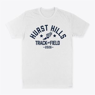 Hurst Hills Elementary School Track and Field Classic Dad T-Shirt