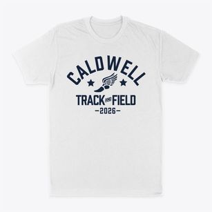 Caldwell High School Track and Field Classic Dad T-Shirt