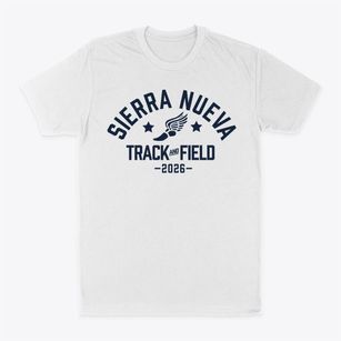 Sierra Nueva Continuation High School Track and Field Classic Dad T-Shirt