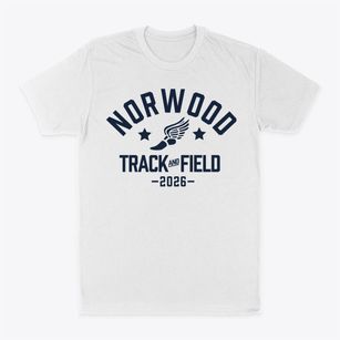 Norwood Junior High School Track and Field Classic Dad T-Shirt