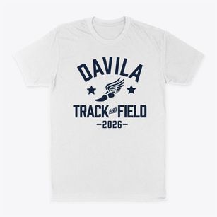 Davila Elementary School Track and Field Classic Dad T-Shirt