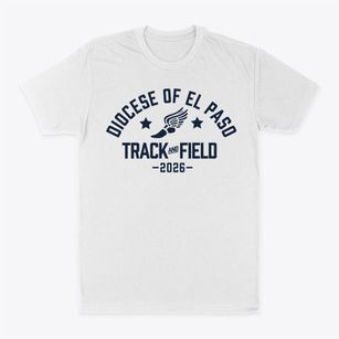 Diocese Of El Paso Track and Field Classic Dad T-Shirt
