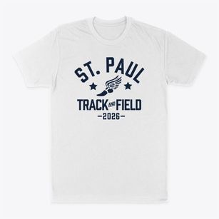 Saint Paul Lutheran School Track and Field Classic Dad T-Shirt