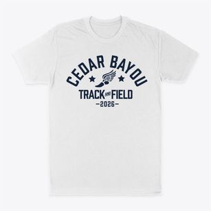 Cedar Bayou Junior High School Track and Field Classic Dad T-Shirt